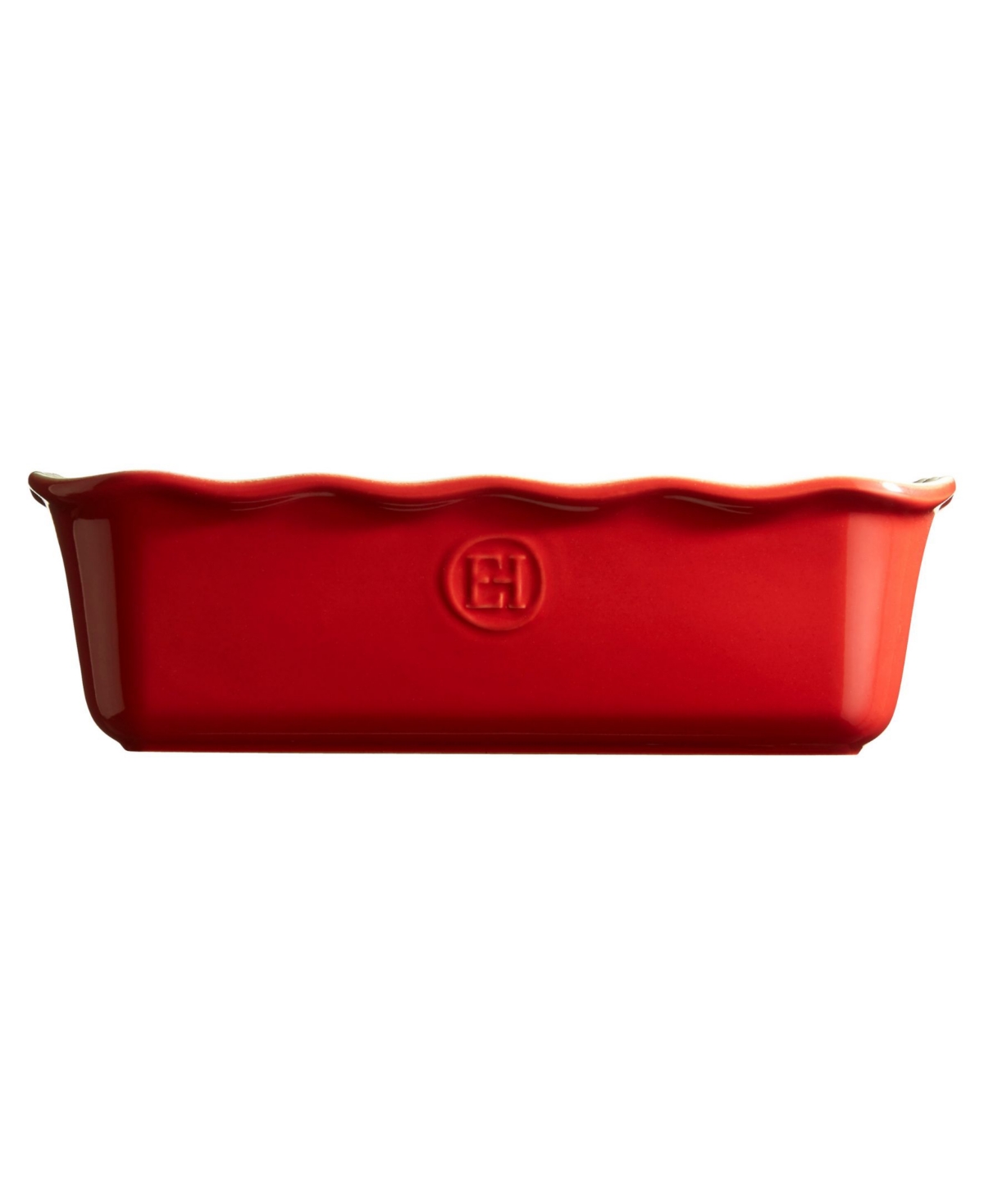 Emile Henry 10 Loaf Pan In Rouge
