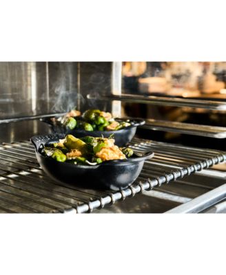 Enameled Cast Iron Mini Oval Bakers, Set of 4