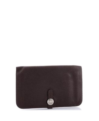 Pre-Owned Hermes Dogon Duo Combined Wallet Leather 155990₽
