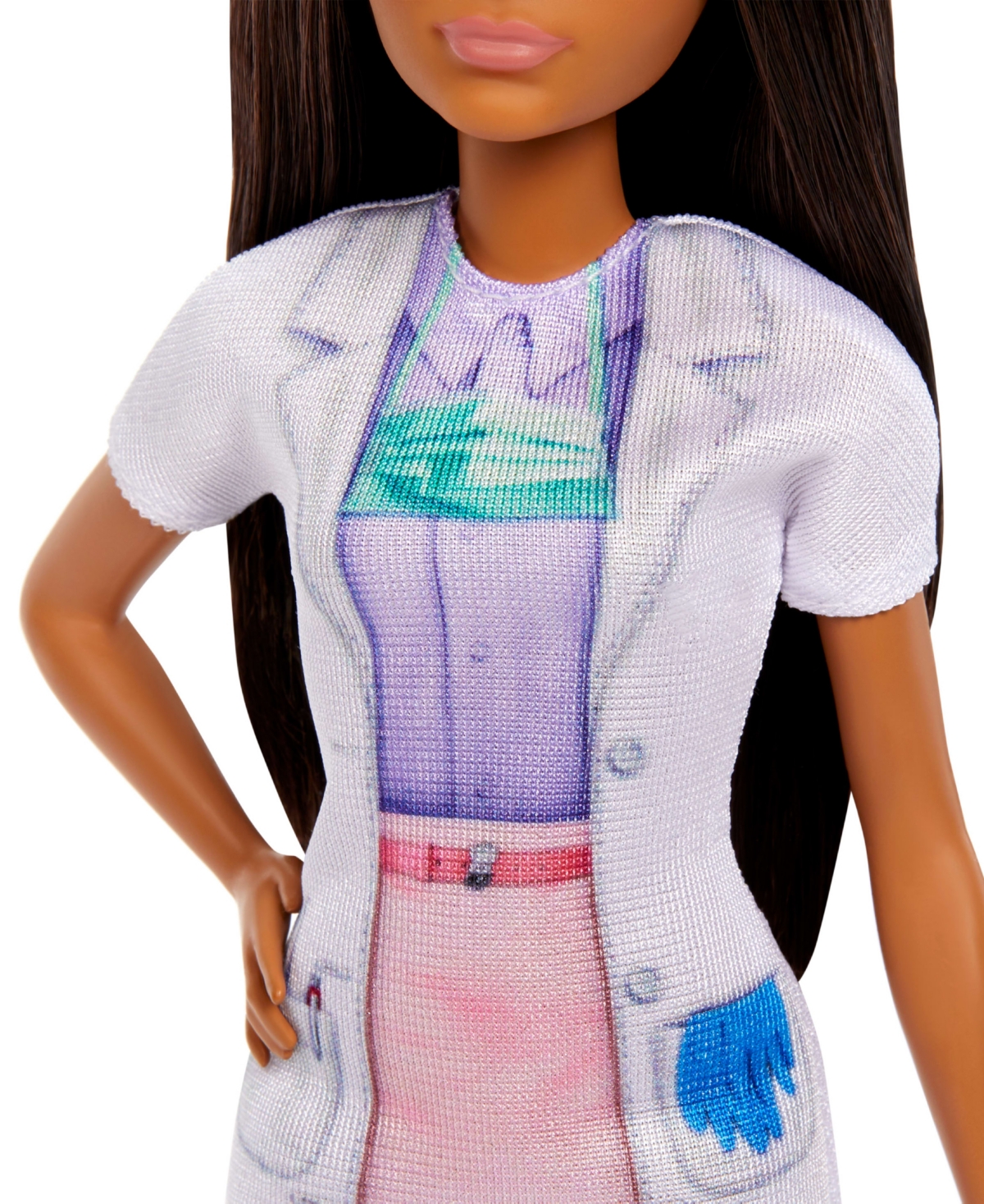 Shop Barbie Dentist Doll With Brunette Fashion Doll, 1 Kid Doll, Medical Doctor Furniture & Accessories In Multi-color