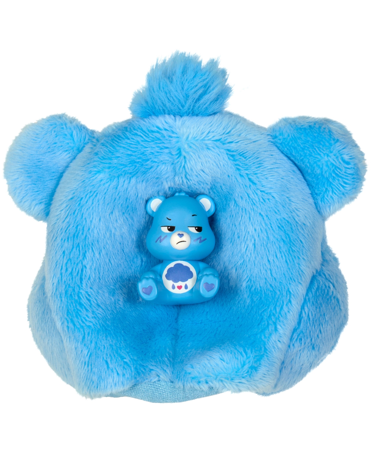 BARBIE CUTIE REVEAL CARE BEARS SERIES DOLL & ACCESSORIES IN GRUMPY BEAR PLUSH COSTUME, 10 SURPRISES 