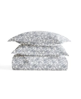 Tranquil Sleep Patterned Duvet Cover Set, Full/Queen