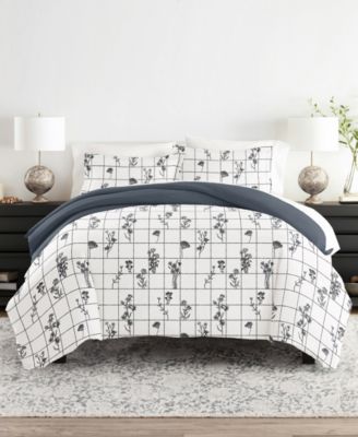 Utra Soft Reversible 3-Pc. Duvet Cover Set, King/California King