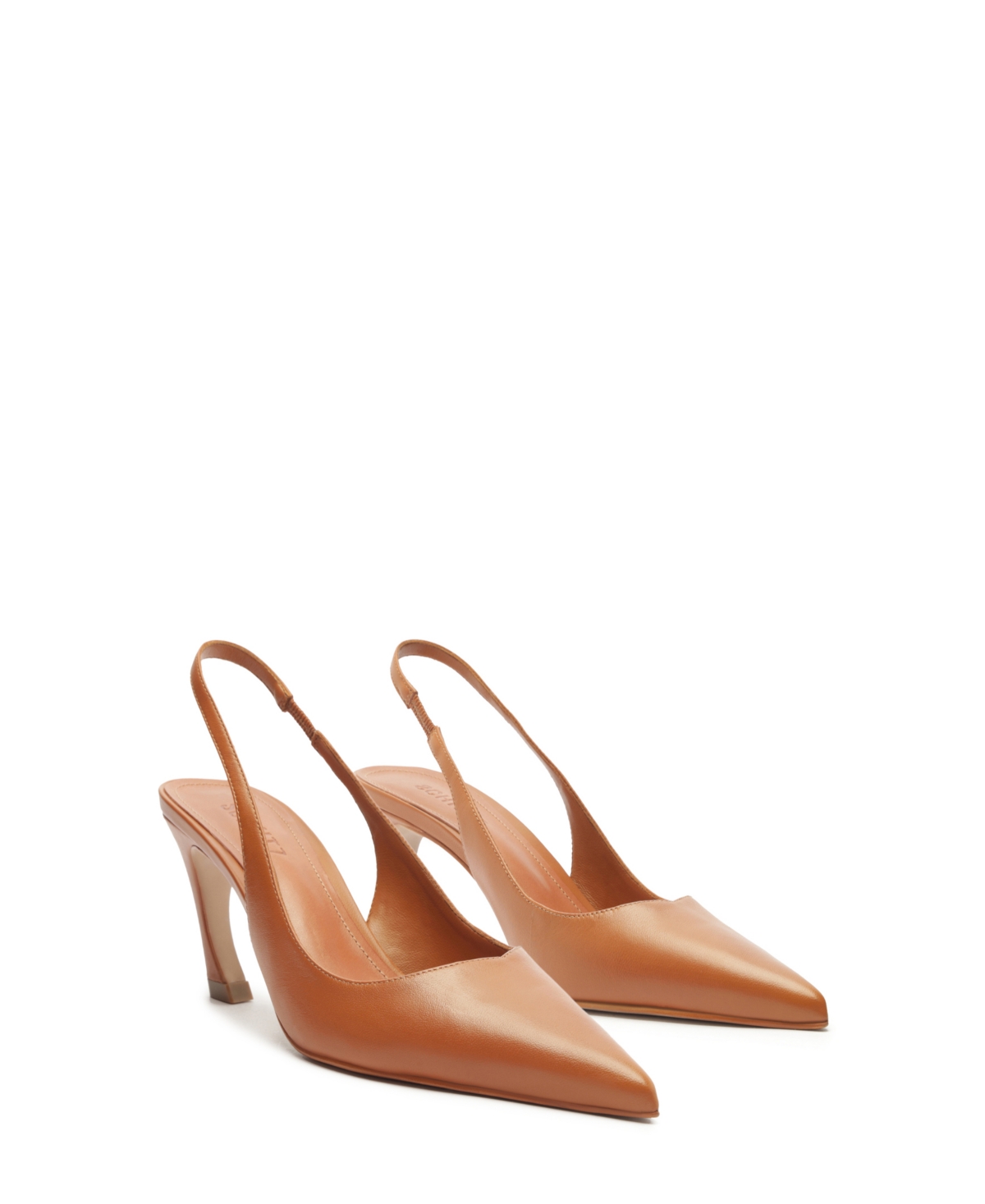 Schutz Women's Lexi Sling Mid Heels Pumps In Brown