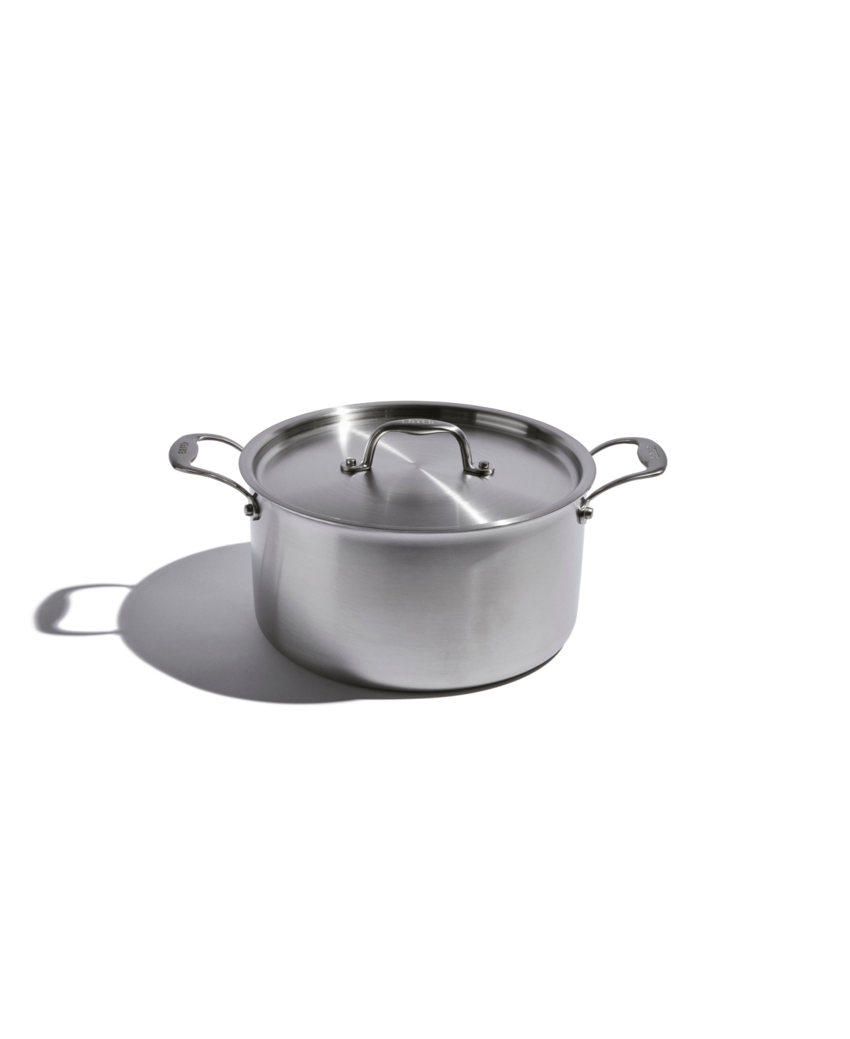 Heritage Steel X Eater 5-ply Stainless Steel 8-qt. Stock Pot With Lid In Silver