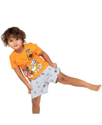 Big Boys T-Shirt and French Terry Shorts Outfit Set