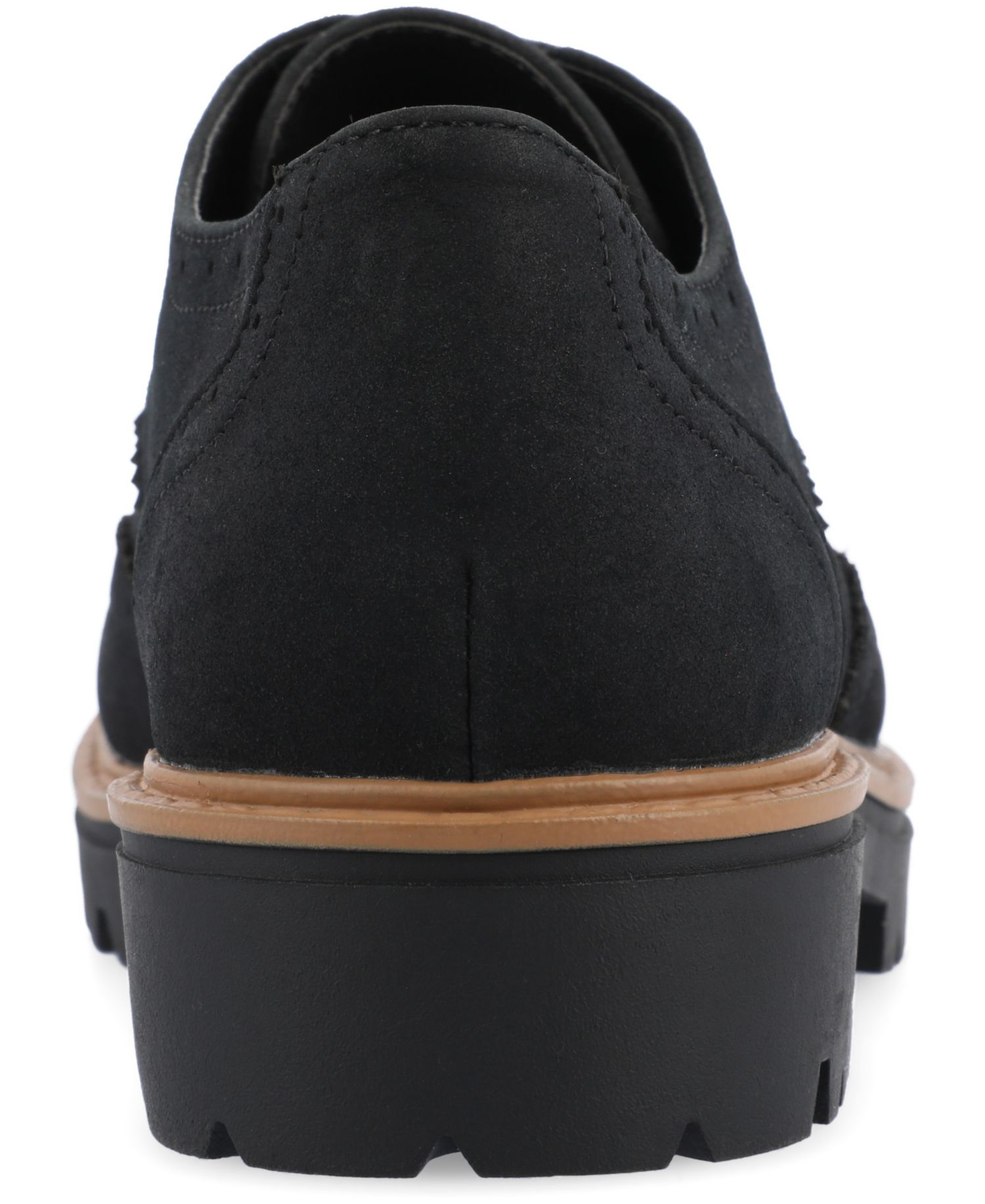 Women's Claudiya Lug Sole Lace Up Oxford Loafers