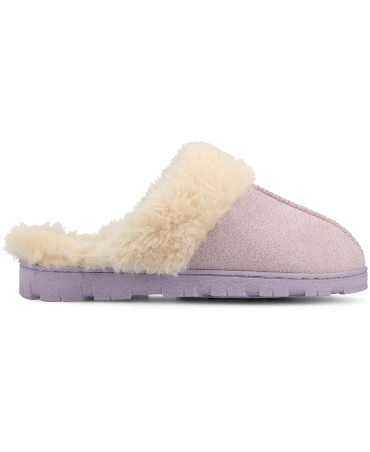 Journee Collection Women's Kalli Round Toe Slippers In Lilac