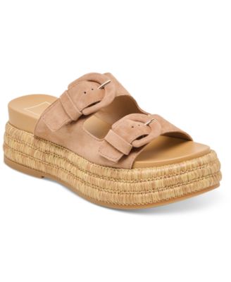 Dolce Vita - Women's Witny Double-Buckle Footbed Sandals