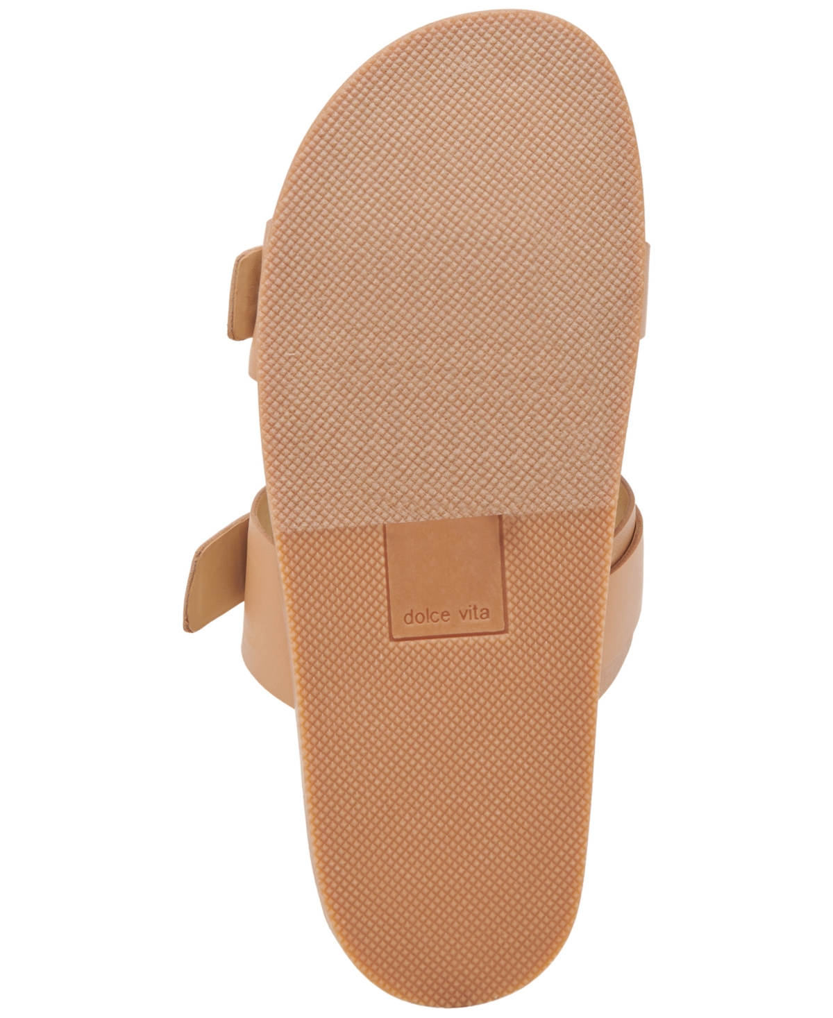 Dolce Vita Soya Platform Sandal In Light Tan Leather