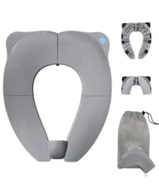 | Folding Travel Toilet Seat Trainer (White)