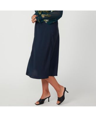 Атласная юбка А-силуэта Azura