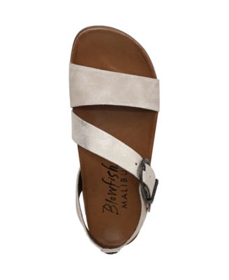 Women's Lance Strappy Open Round Toe Platform Sandals