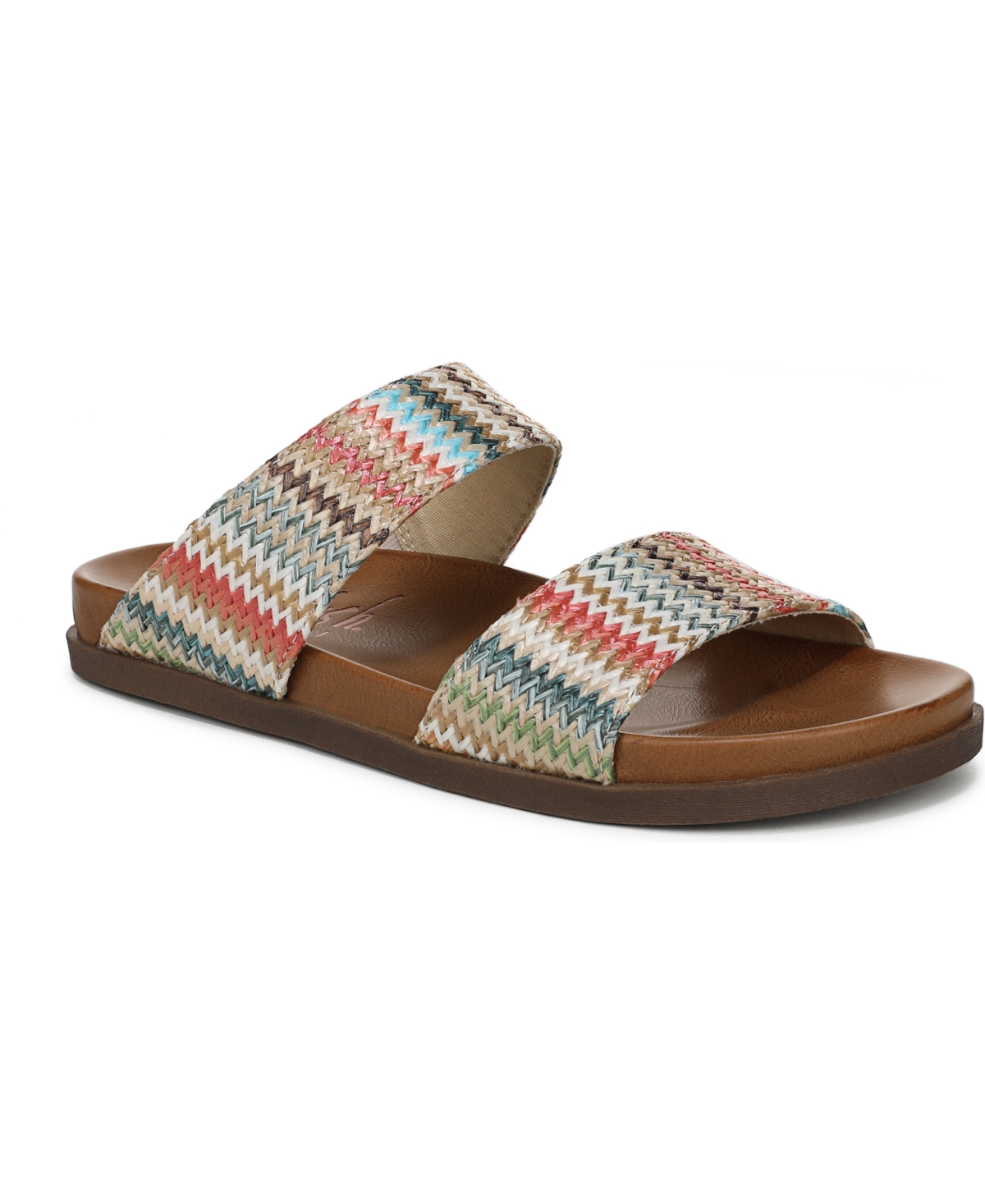 BLOWFISH MALIBU WOMEN'S LEAH OPEN ROUND TOE SLIDE PLATFORM SANDALS 