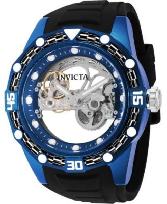 Мужские часы Invicta 44024 Bolt с автоматическим управлением и многофункциональным синим циферблатом