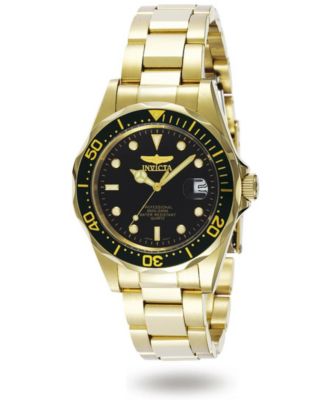 Мужские кварцевые часы Invicta 8936 Pro Diver с черным циферблатом и 3 стрелками