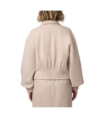 Флисовая куртка-бомбер