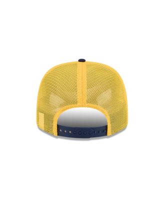 Мужская желтая шапка Milwaukee Brewers 2025 для весенних тренировок New Era на 9-й день рождения с эластичной застежкой