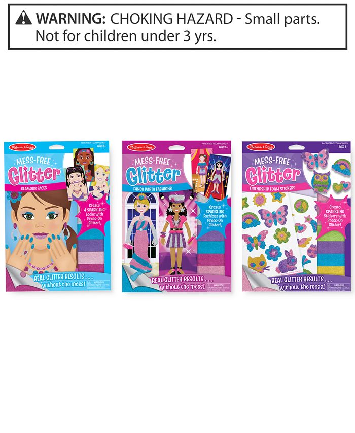 Melissa and Doug Kids' Mess-Free Glitter Gift Set & Reviews - Toys ...