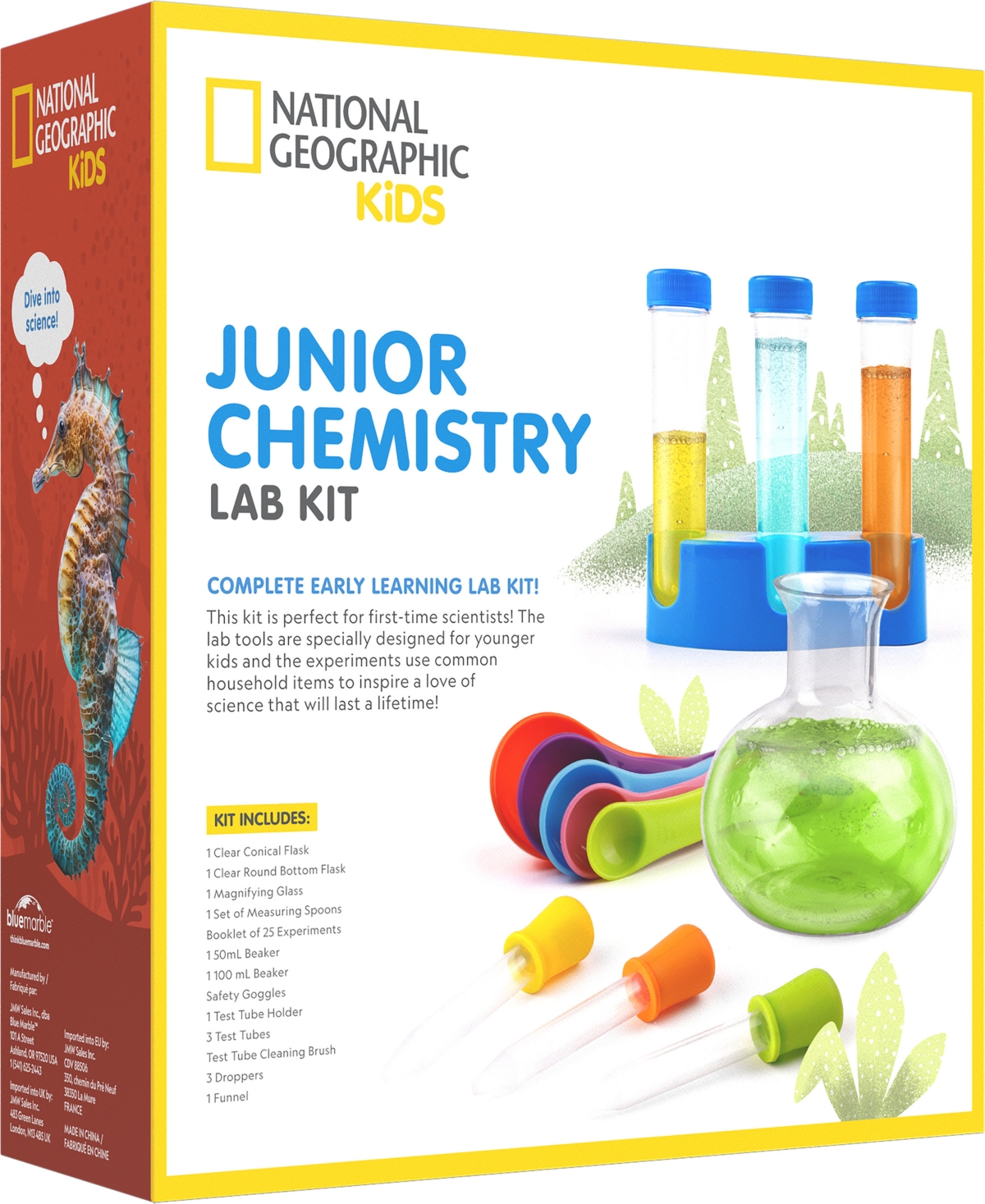 National Geographic Kids Junior Chemistry Lab Kit In Multi-color