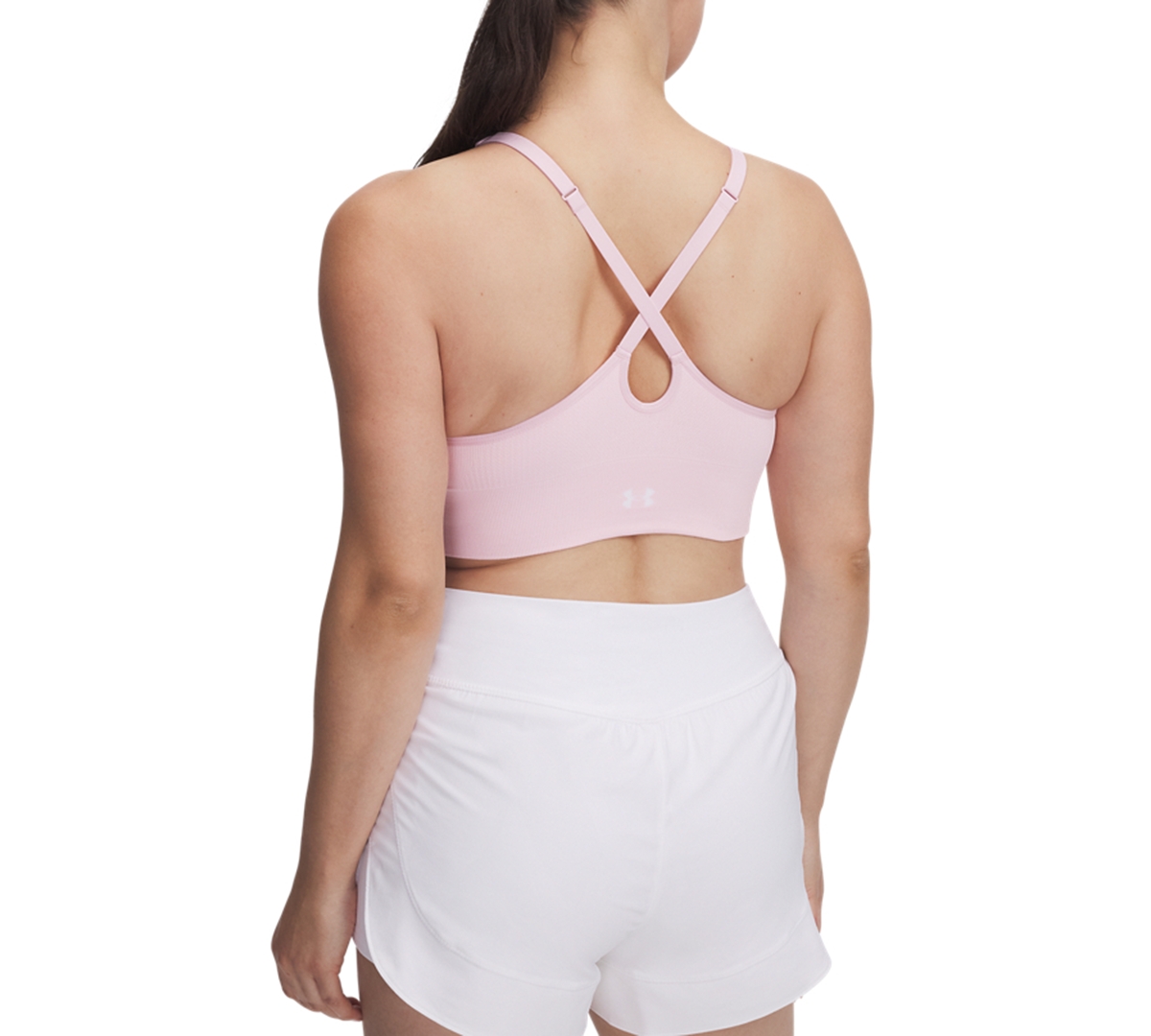 Shop Under Armour Women's Vanish Seamless Low-impact Sports Bra In Prime Pink