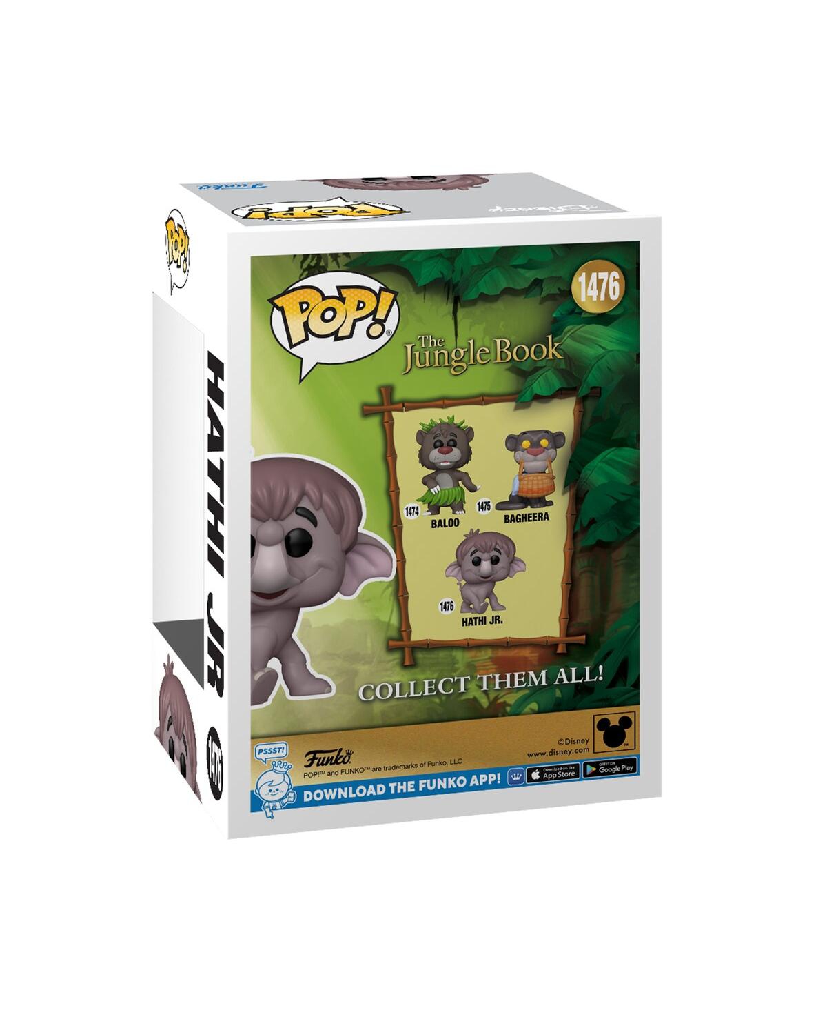 Funko Pop The Jungle Book 1476 Hathi Jr.  Pop Vinyl Figure In No Color