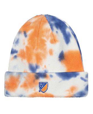 Fan Ink Mens FC Cincinnati Psychedelic Tie-Dye Cuffed Knit Hat 6990₽