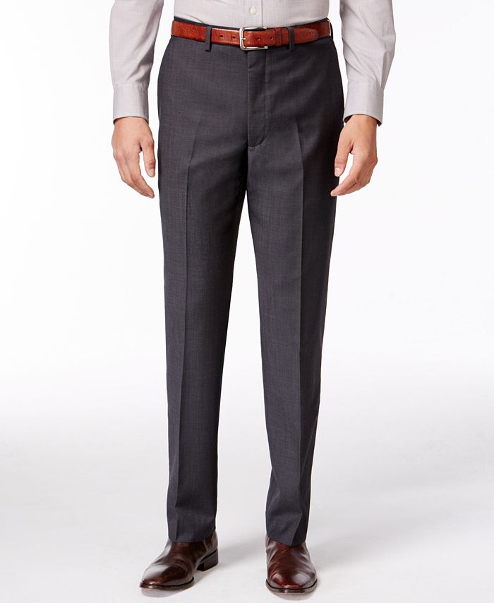 DKNY Grey Pants Extra Slim Fit - Macy's