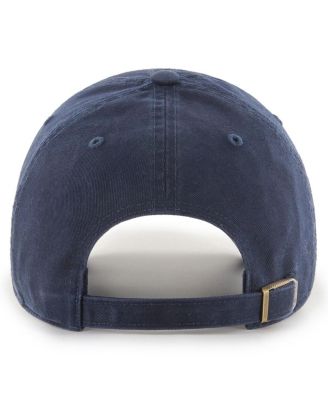 Мужская брендовая темно-синяя шляпа Notre Dame Fighting Ирландского колледжа по футболу Плей-офф Национального чемпионата 2025 года от бренда '47 с регулируемой шляпой для уборки