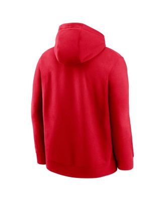 Мужская толстовка Nike Scarlet Ohio State Buckeyes College Football Playoff 2024 с логотипом национальных чемпионов, пуловер с капюшоном