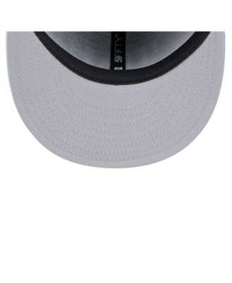 Мужская черная/светло-голубая кепка New Era Hockey Club Lockup 1st Season 59 размера 