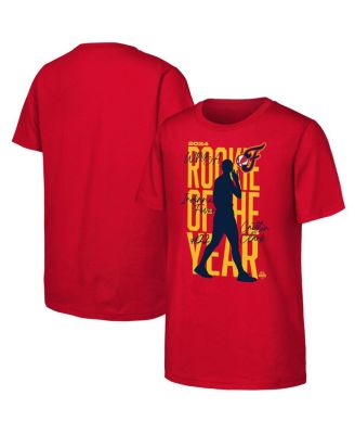 Outerstuff - Big Boys and GIrls Red Indiana Fever 2024 WNBA Rookie of the Year T-Shirt