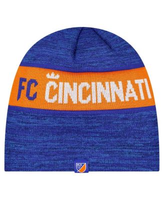 Мужская синяя шапочка New Era FC Cincinnati Kickoff 2025