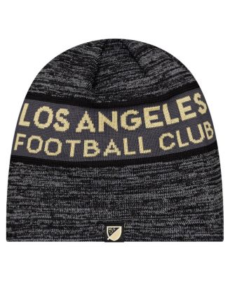 Мужская черная шапочка New Era Kickoff от LAFC 2025