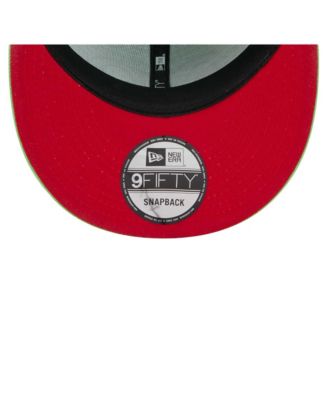 Мужская зеленая шапка-снэпбэк с черепашками-ниндзя-мутантами новой эры Raphael 9Fifty Snapback