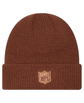 Men's Brown Jacksonville Jaguars Tiramasu Waffle Cuffed Knit Hat