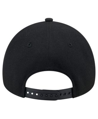 Men's Black Pittsburgh Penguins Core A-Frame 9FORTY Adjustable Hat