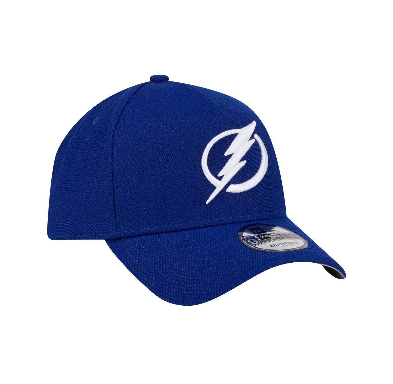 Men's Blue Tampa Bay Lightning Core A-Frame 9FORTY Adjustable Hat