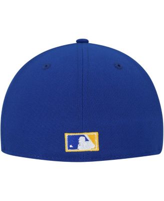 Мужская приталенная шляпа New Era с логотипом Royal Milwaukee Brewers Duo 2.0 59 фунтов стерлингов