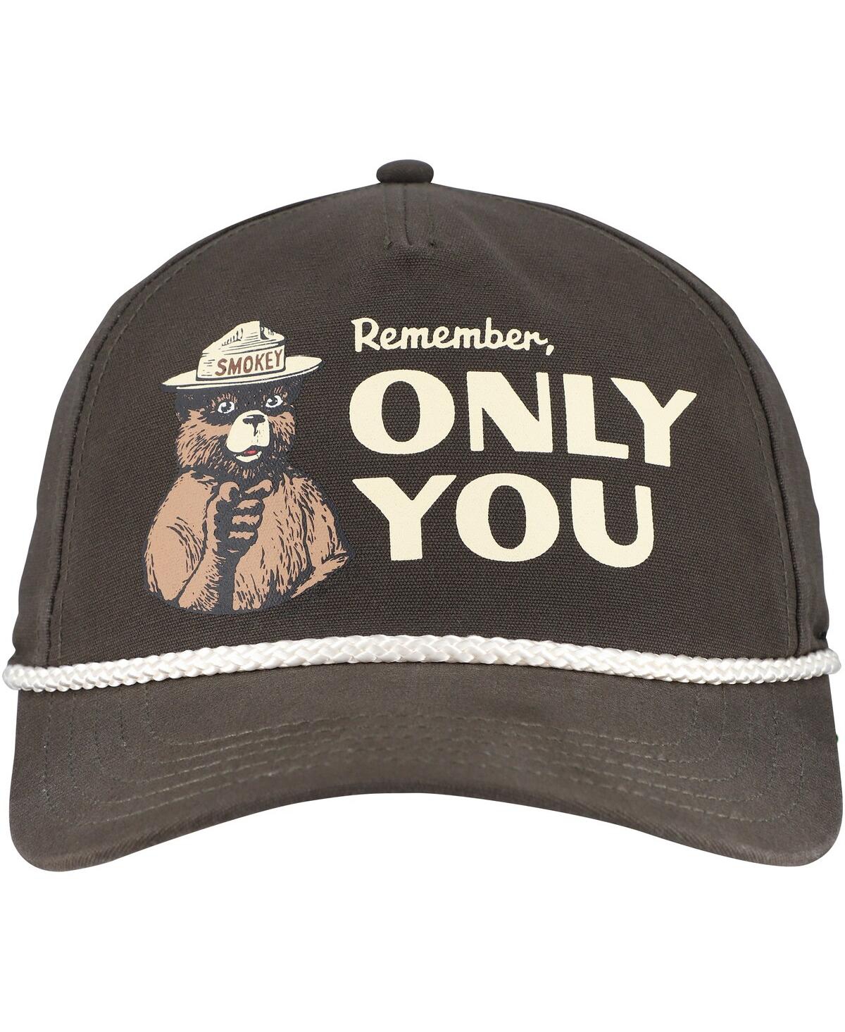 AMERICAN NEEDLE MEN'S BROWN CANVAS CAPPY ADJUSTABLE HAT 