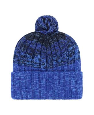 Мужская вязаная шапка Royal Toronto Blue Jays Cascade с манжетами и помпоном от бренда Royal Toronto Blue Jays 47 года выпуска