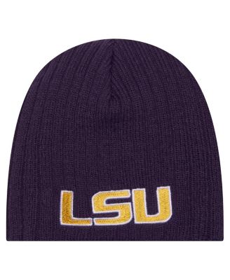 New Era - Baby Boys and Girls Purple LSU Tigers Mini Fan Beanie