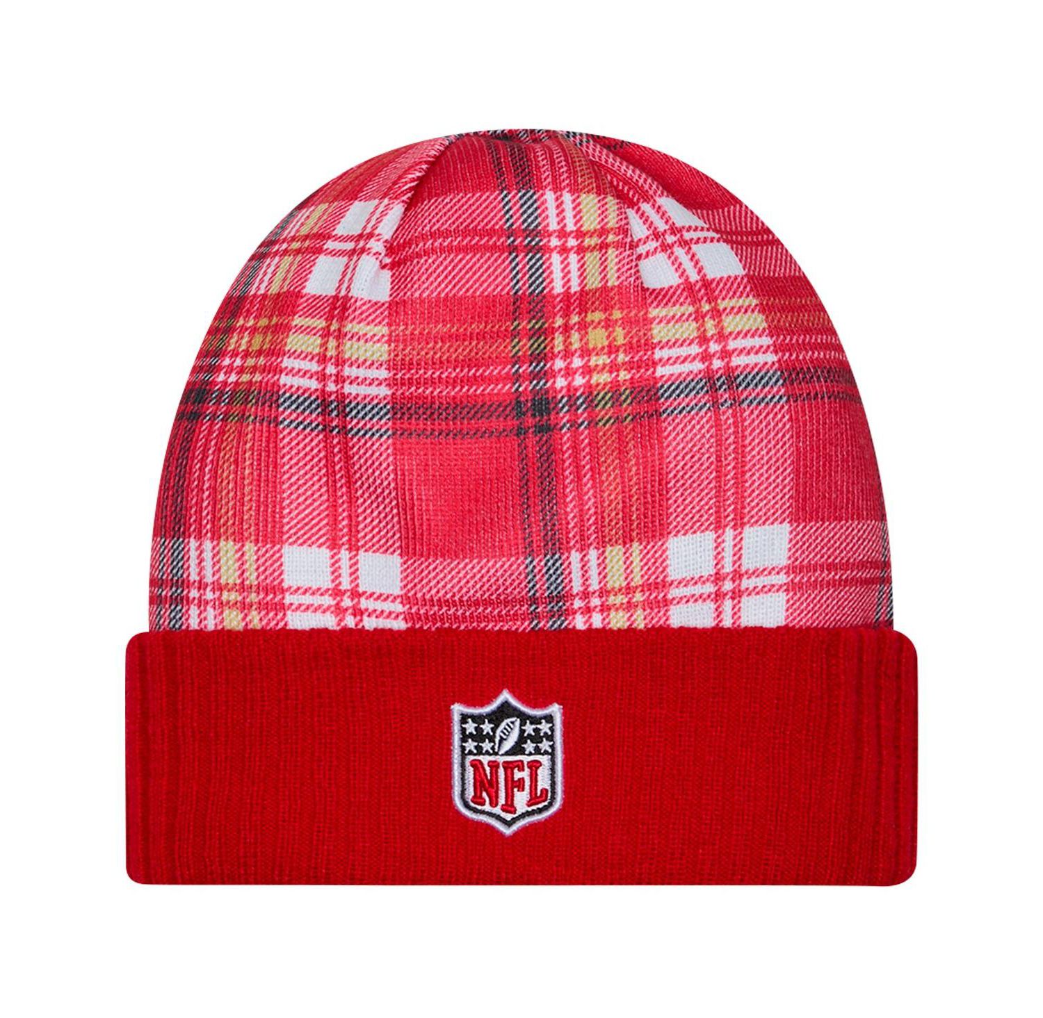 Men's Scarlet San Francisco 49ers Sideline Statement Cuffed Knit Hat