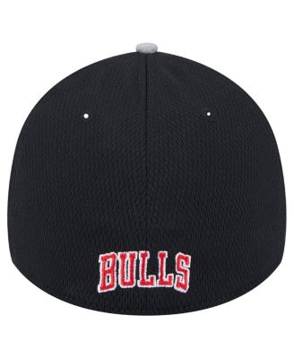 Мужская серая/черная кепка Chicago Bulls Active Trim 39 THIRTY Flex от New Era