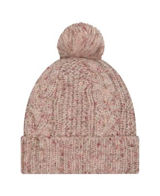 Women's Stone Houston Texans Trendy Tone Cuffed Knit Hat with Pom