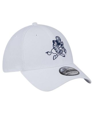 Мужская белая шляпа Dallas Cowboys Throwback 39-го размера от New Era Flex