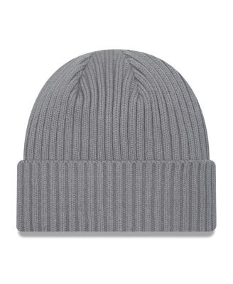 Мужская серая вязаная шапка New England Patriots Color Pack с манжетами New Era