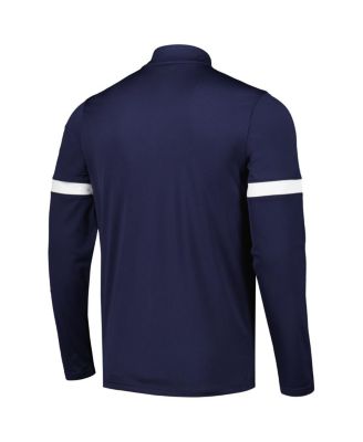 Men's Under Armour Navy Jackson State Tigers 2023 Assist Warm Up Full-Zip Jacket