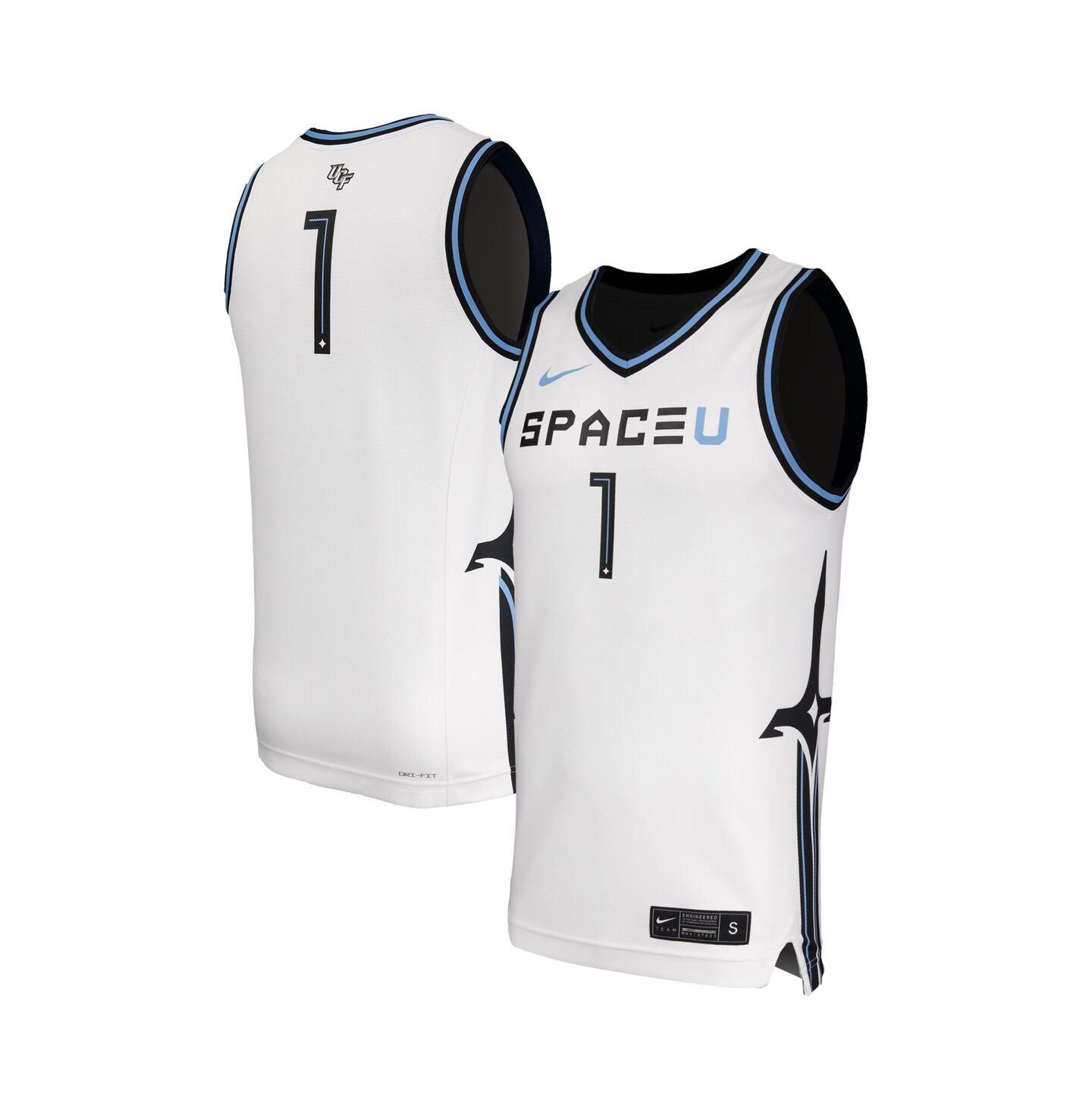 Мужской топ Nike White UCF Knights Space Game Replica Basketball Jersey — фото 1