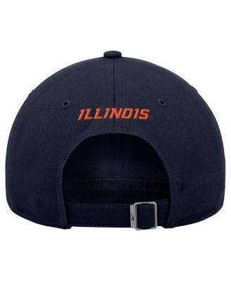 Мужская регулируемая шляпа Nike Navy Illinois Fighting Illinini Club от Nike